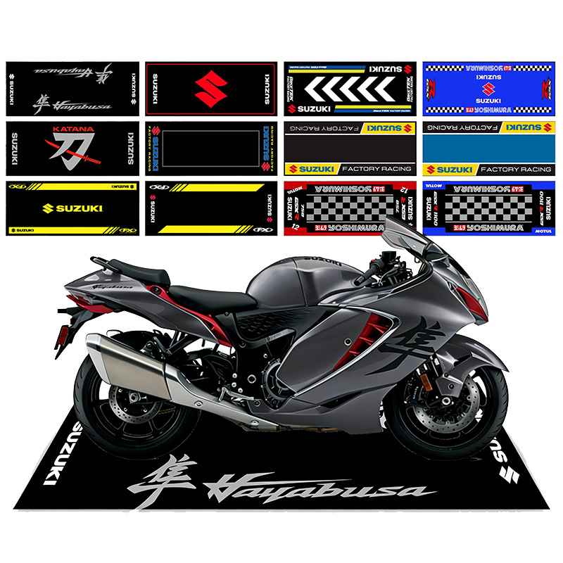 Electronics Repair Mat - Motorcycle Display Carpet Suzuki Parking Mat