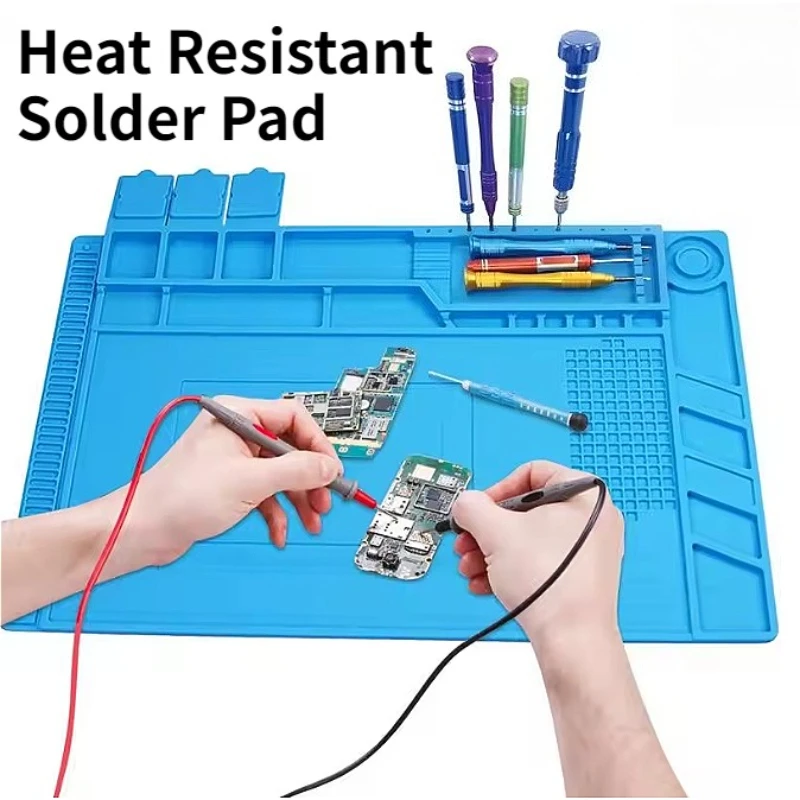 Electronics Repair Workstation - 45*30CM Heat Insulation Working Mat Soldering