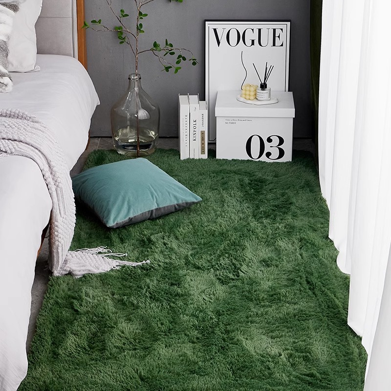 Electronics Repair Workstation - Luxurious green carpet bedroom full of