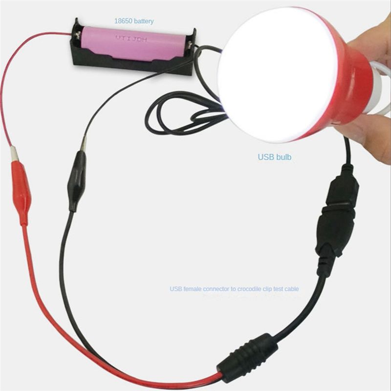 A01E-2Pcs USB Alligator Clips  - Usb Ammeter Tester review and price