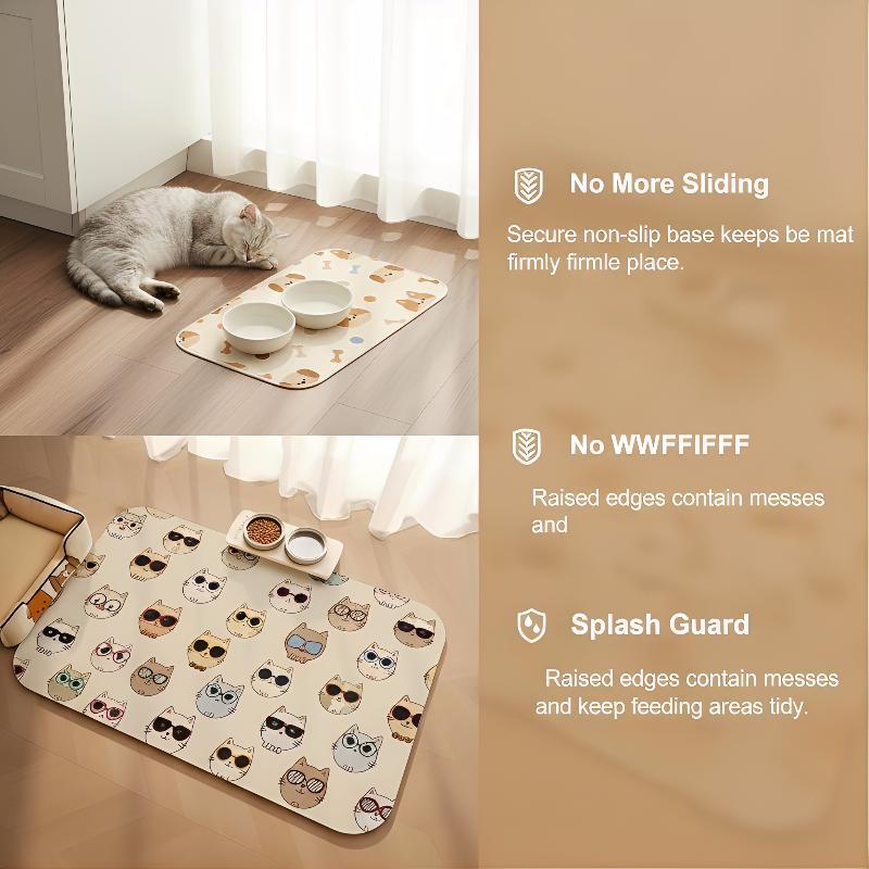 Pet Feeding Mat For Cat Dog -  - Electronics Repair Mat review and price