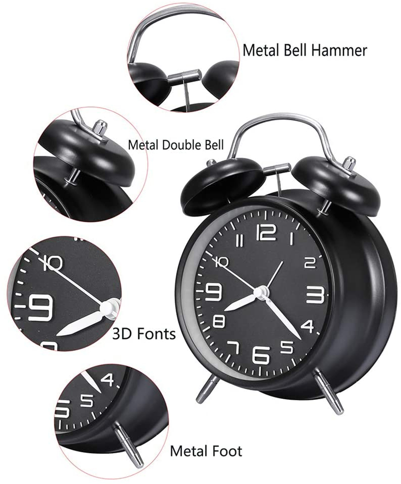 4 Inch Twin Bell Loud Alarm Cl - Electronics Repair Workstation review and price
