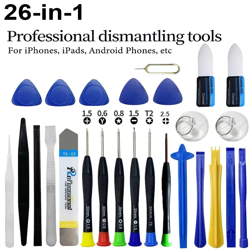26 in 1 Phone Repair Tool Set  - Electronics Repair Manual review and price