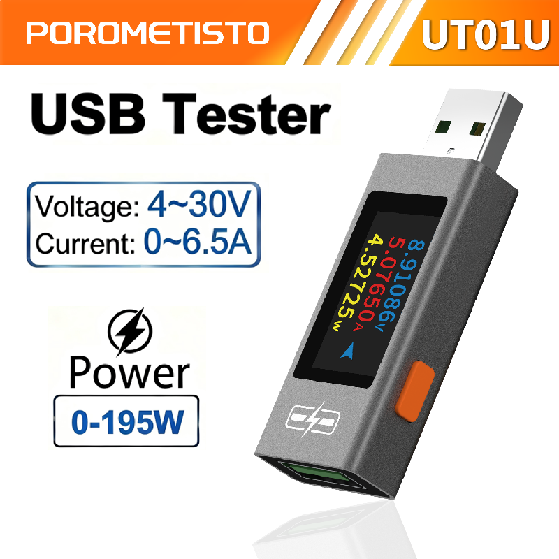 POROMETISTO UT01U USB Tester D - Usb Ammeter Tester review and price