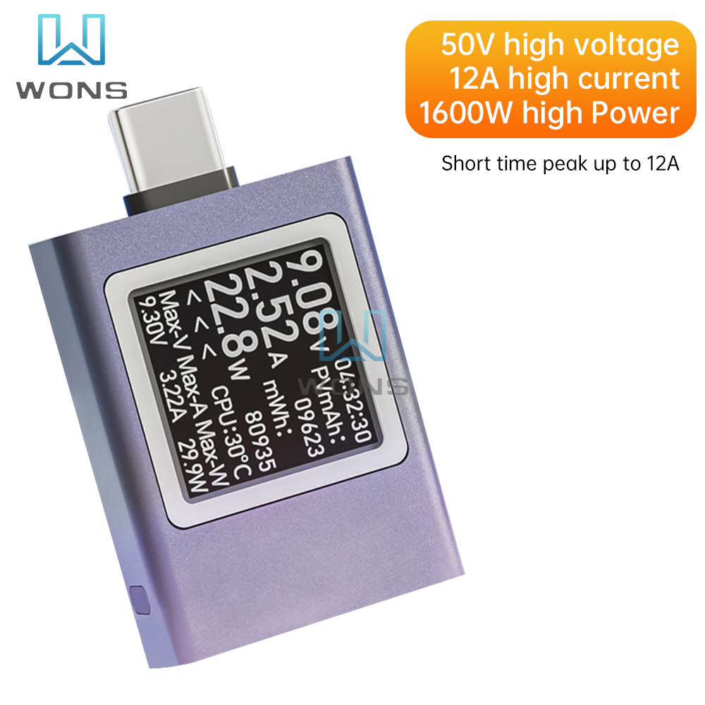 DC 4.5-50V 0-12A Multi-functio - Usb Ammeter Tester review and price