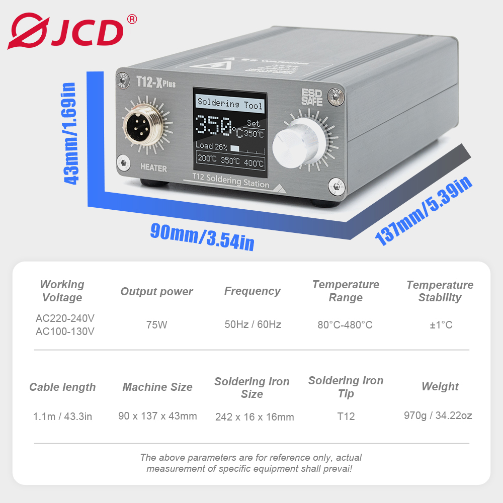 T12-X Plus Soldering Station 7 - Electronics Repair Plus review and price