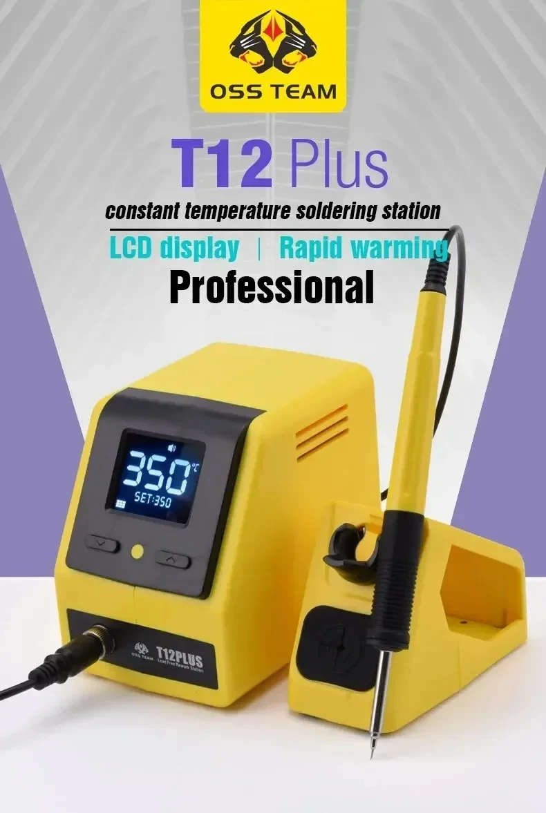 OSS T12 Plus Digital Soldering - Electronics Repair Plus review and price